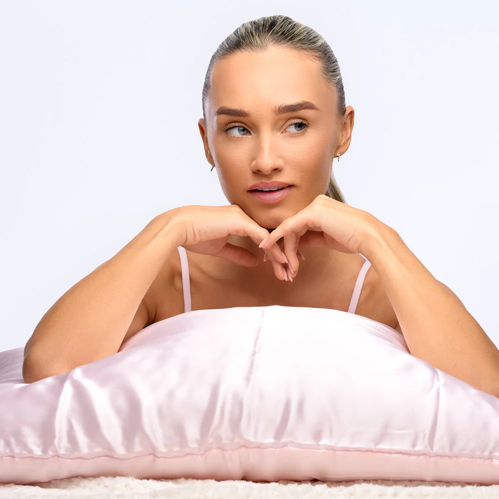 Brushworks Luxe Satin Pillowcase Pink - Image 3