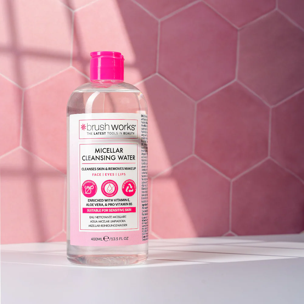 Brushworks Micellar Cleansing Water 400ml - Image 3