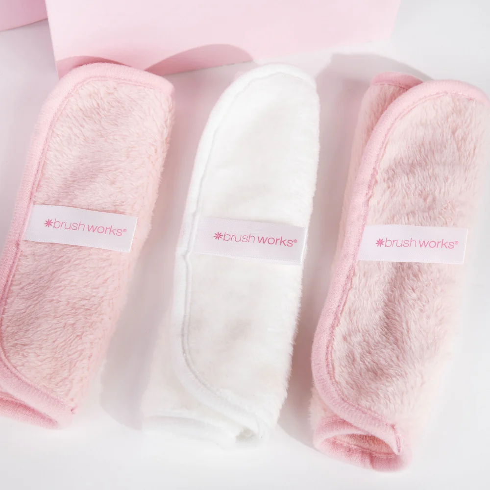 Brushworks Microfibre Makeup Remover Cloths Pack of 3 - Image 3