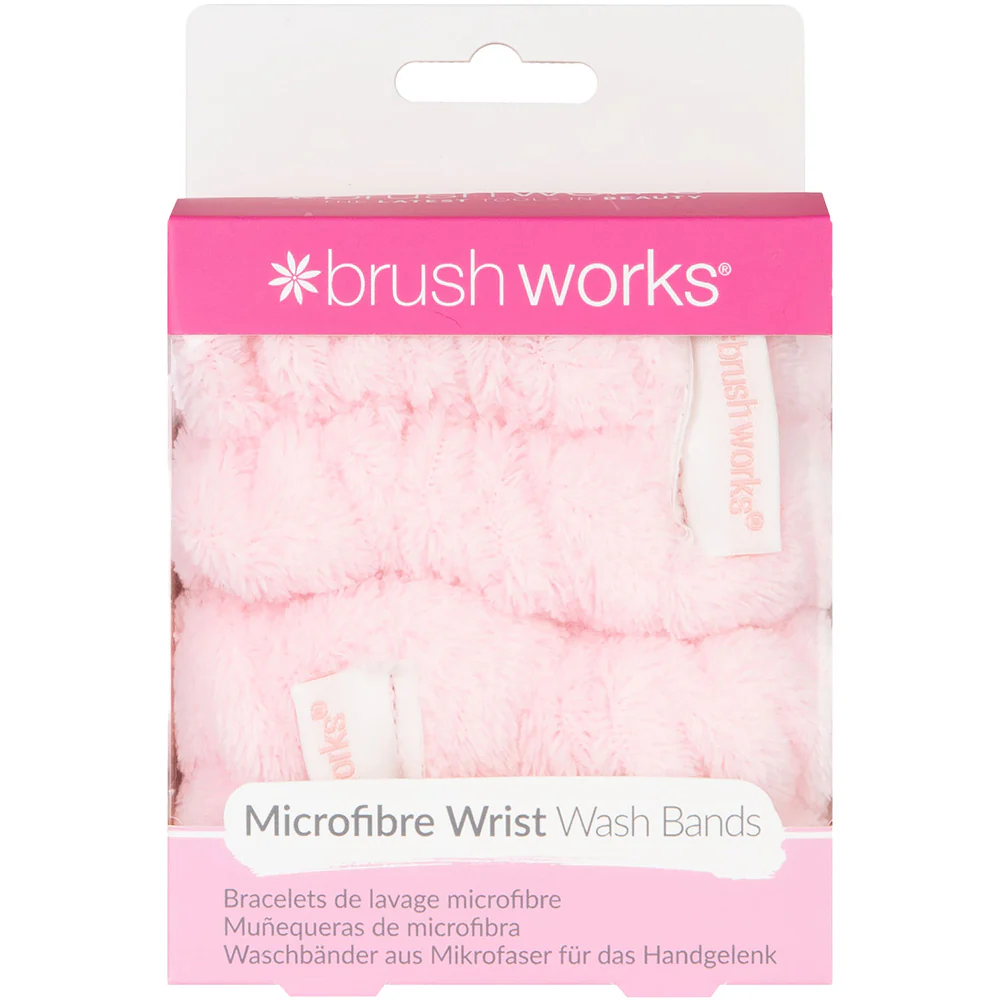 Brushworks Microfibre Wrist Bands Pack of 2 - Image 2