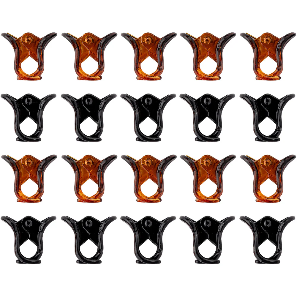 Brushworks Mini Claw Clips Pack of 20 - Image 2