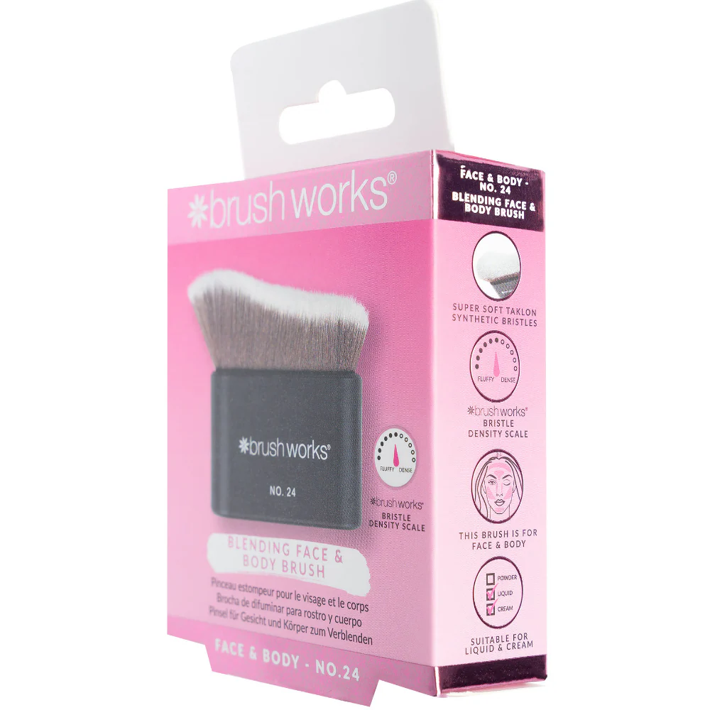 Brushworks No. 24 Blending Face & Body Brush - Image 2