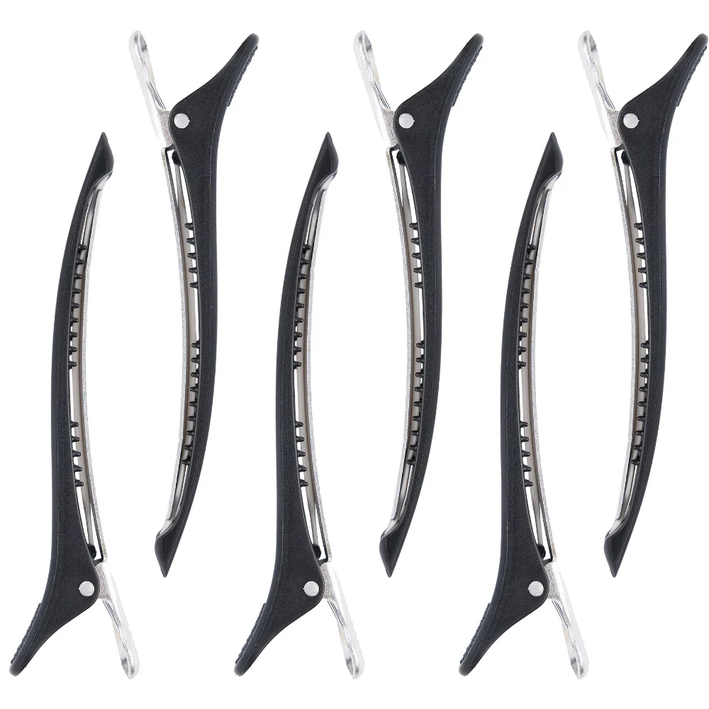 Brushworks No Crease Sectioning Clips Pack of 6 - Image 3