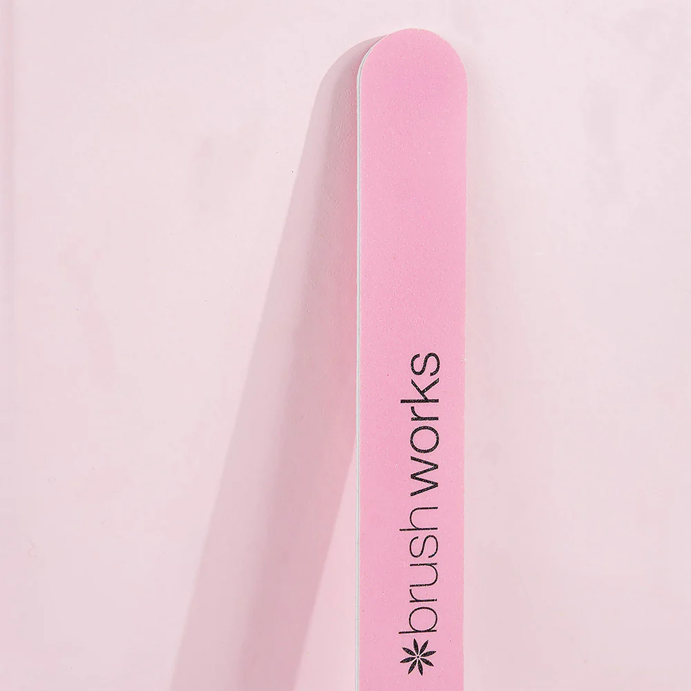 Brushworks Pastel Colour Nail Files Pack of 4 - Image 4