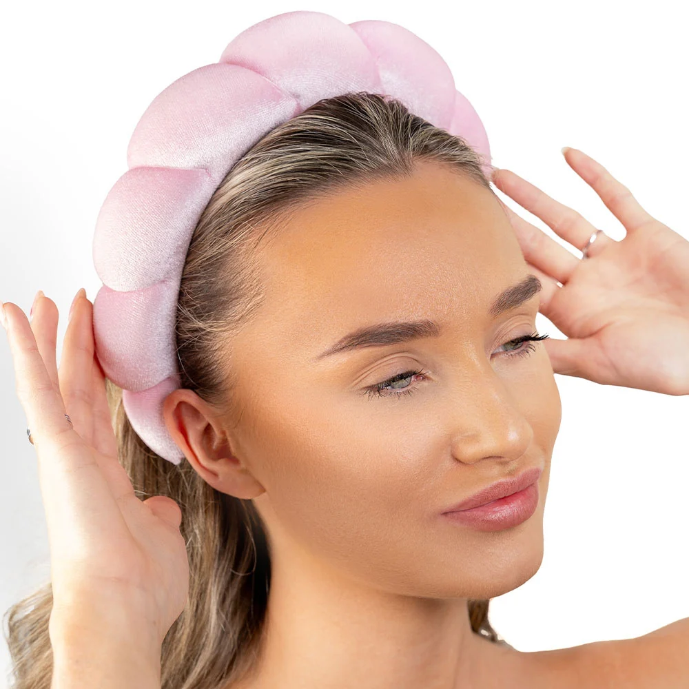 Brushworks Pink Cloud Headband - Image 6