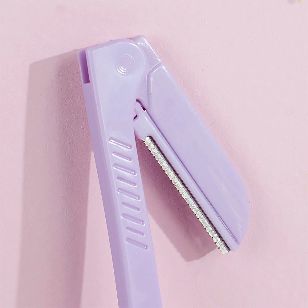 Brushworks Precision Brow Razor Mix Pack of 3 - Image 4
