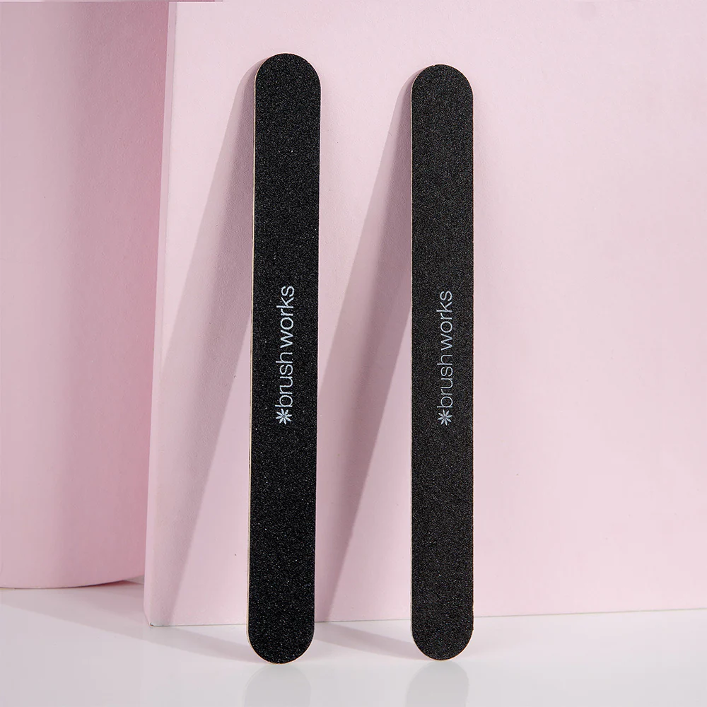Brushworks Professional Nail Files Pack of 2 - Image 2