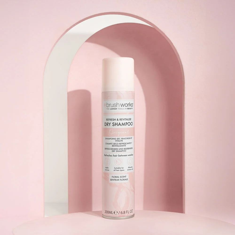Brushworks Refresh & Revitalise Floral Dry Shampoo 200ml - Image 3