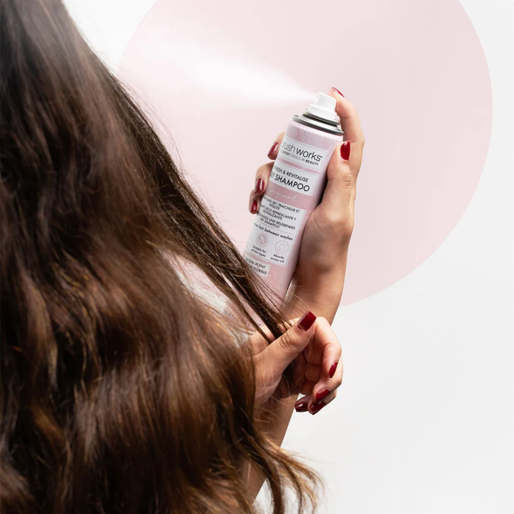 Brushworks Refresh & Revitalise Floral Dry Shampoo 200ml - Image 4