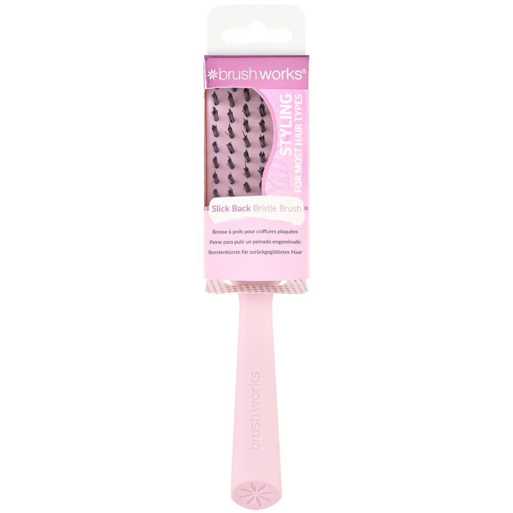 Brushworks Slick Back Bristle Hair Brush - Image 2