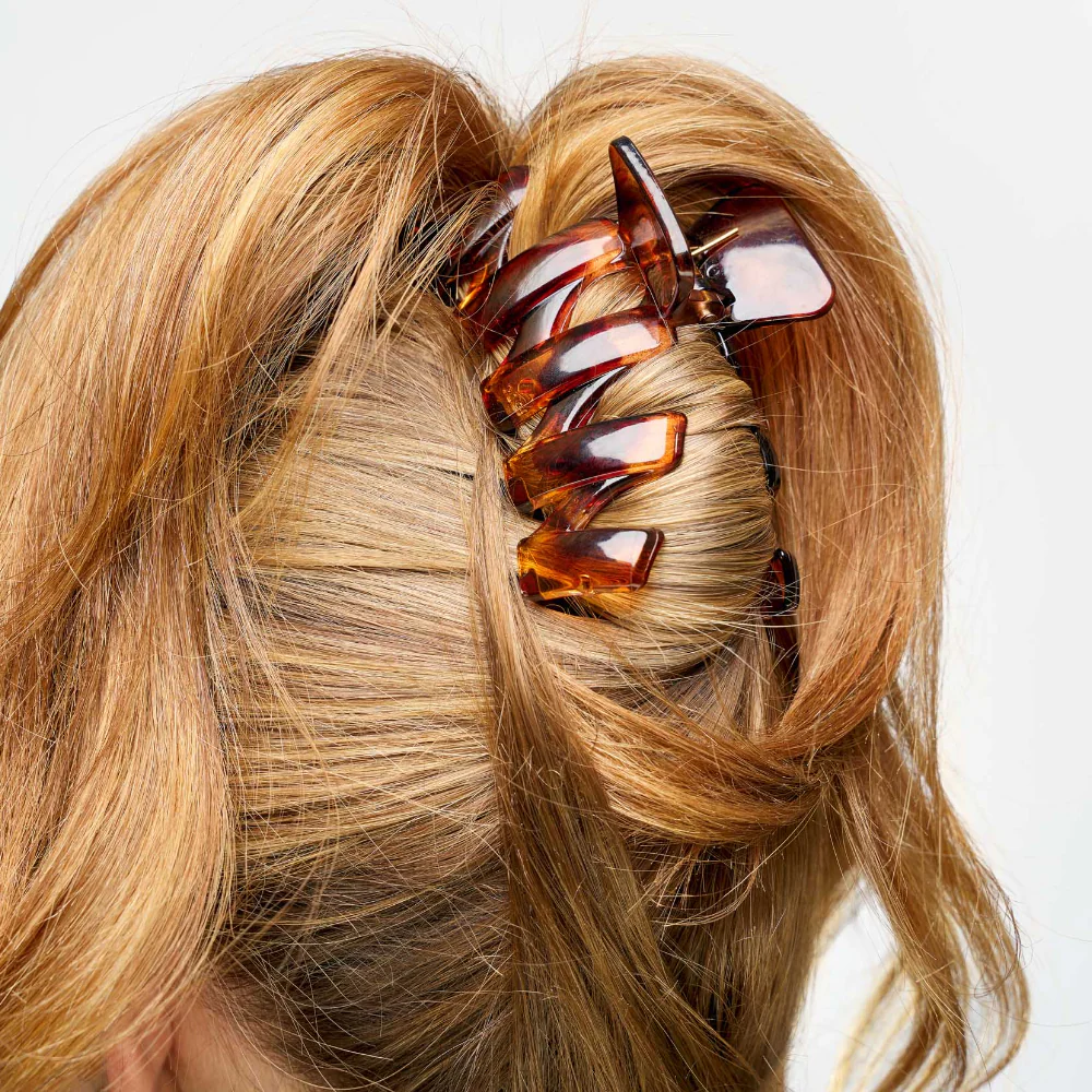 Brushworks Tortoiseshell Claw Clips Pack of 3 - Image 7