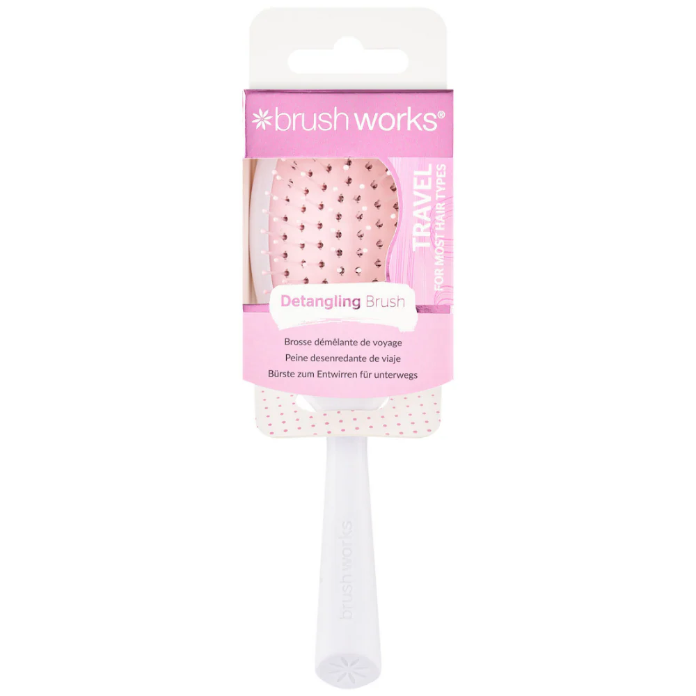 Brushworks Travel Detangling Hair Brush - Image 2
