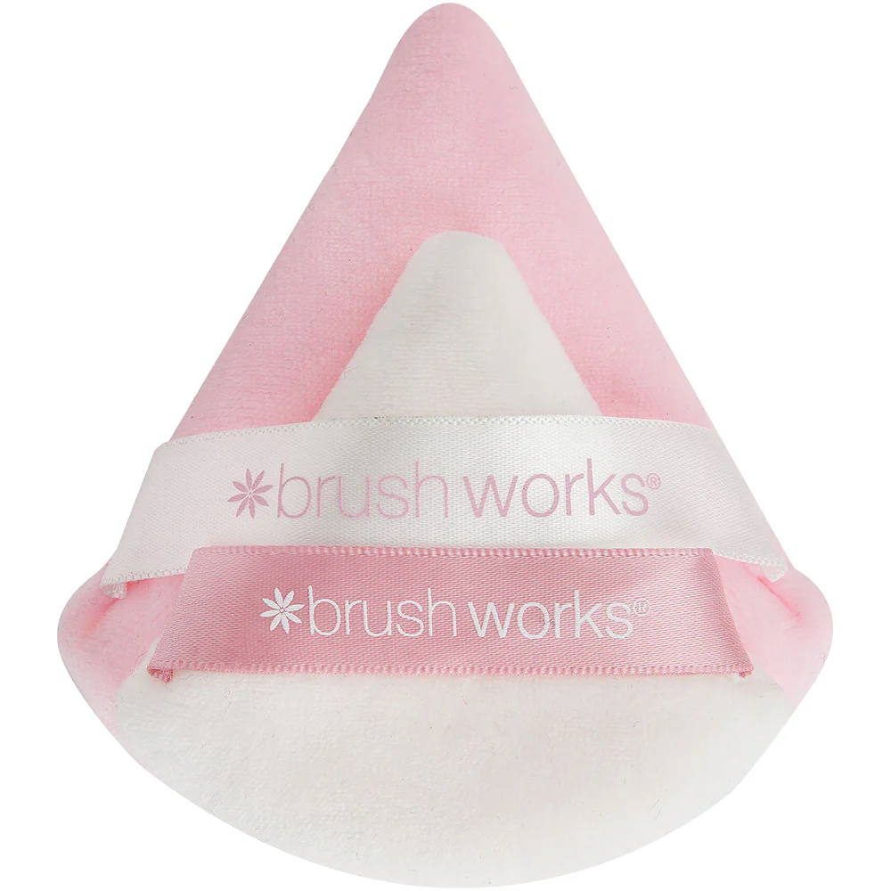 Brushworks Triangular Powder Puff Duo - Image 2