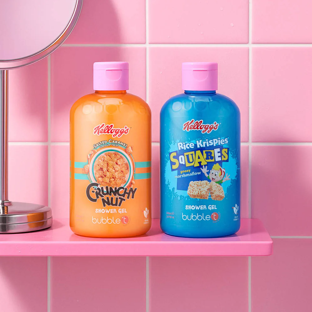 Bubble T Cosmetics Kellogg's Rice Krispies Squares Gooey Marshmallow Shower Gel 500ml - Image 2