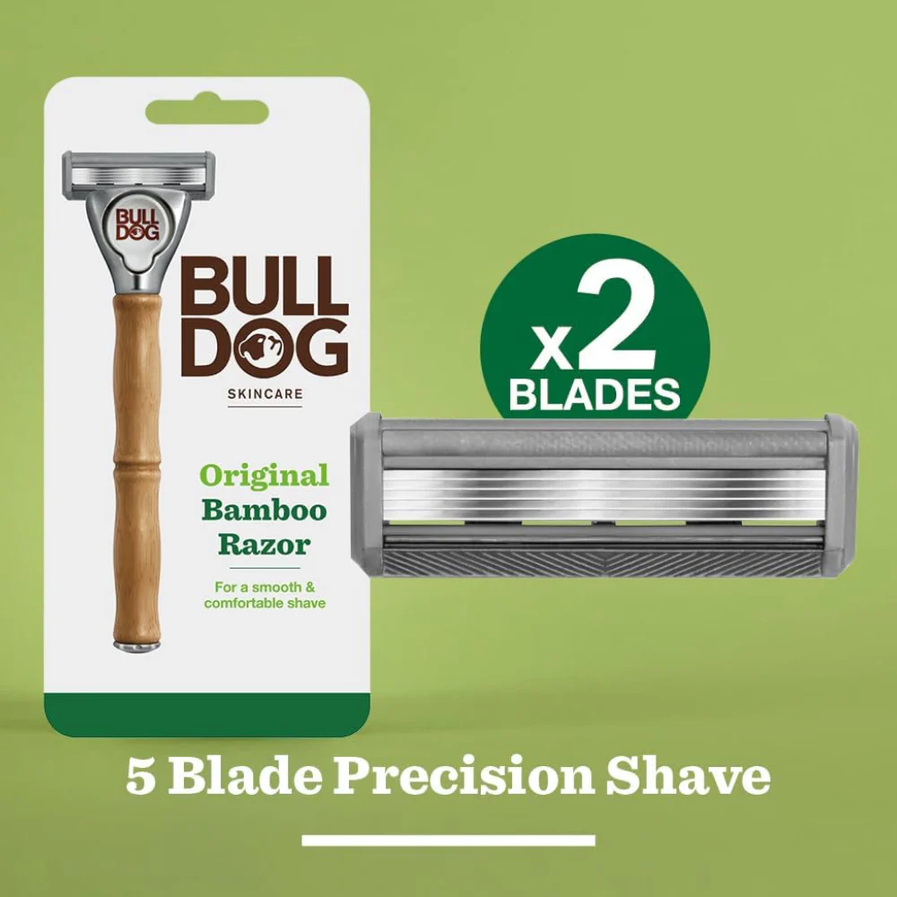 Bulldog Skincare Original Bamboo Razor - Image 3