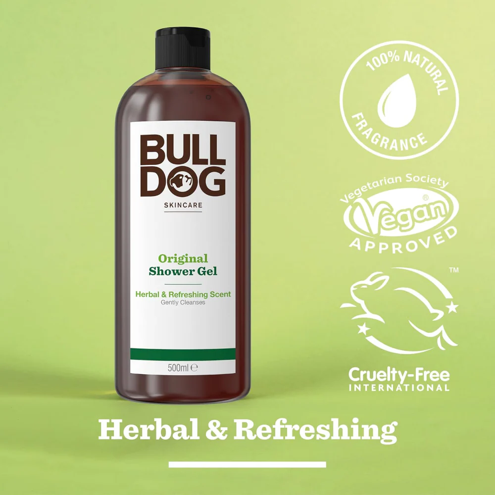 Bulldog Skincare Original Shower Gel 500ml - Image 2