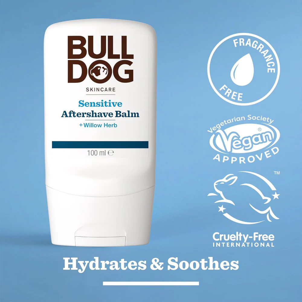 Bulldog Skincare Sensitive Aftershave Balm 100ml - Image 2
