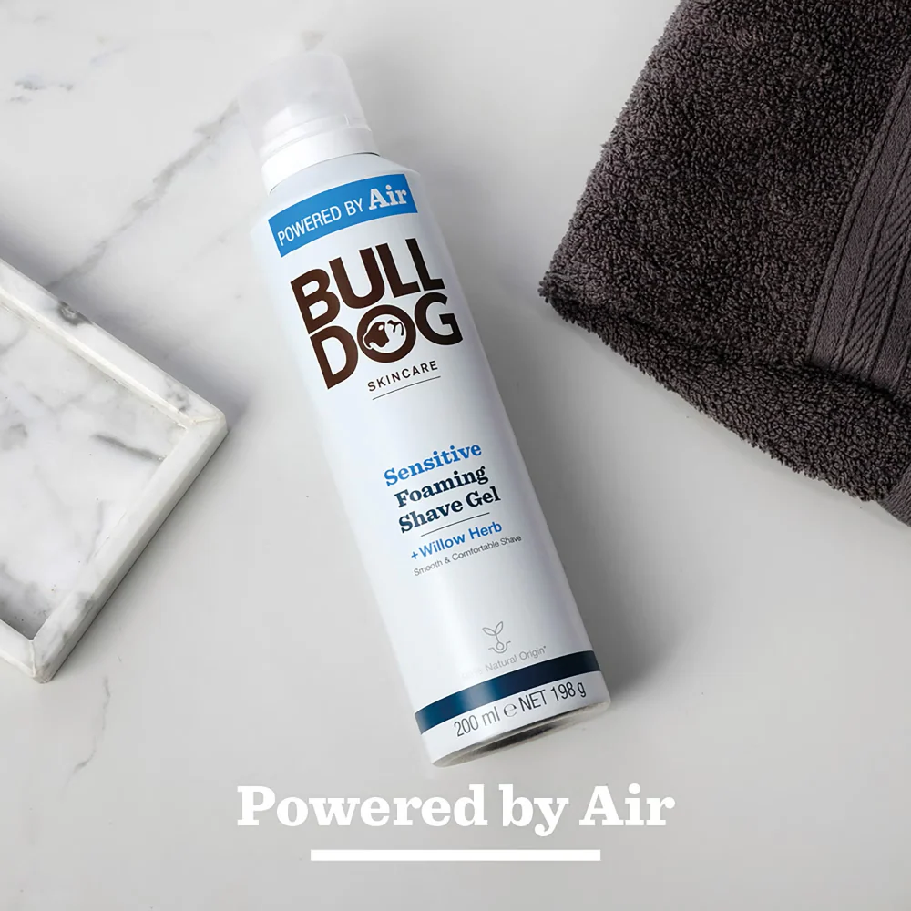 Bulldog Skincare Sensitive Foaming Shave Gel 200ml - Image 4