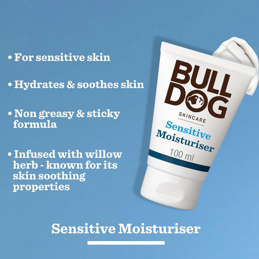Bulldog Skincare Sensitive Moisturiser 100ml - Image 2
