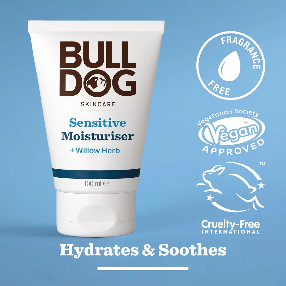 Bulldog Skincare Sensitive Moisturiser 100ml - Image 3