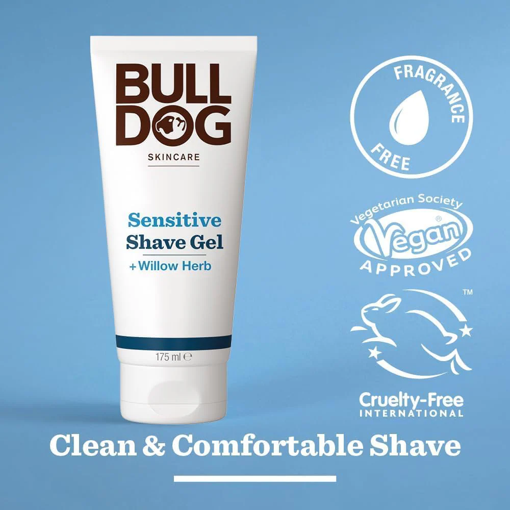 Bulldog Skincare Sensitive Shave Gel 175ml - Image 2