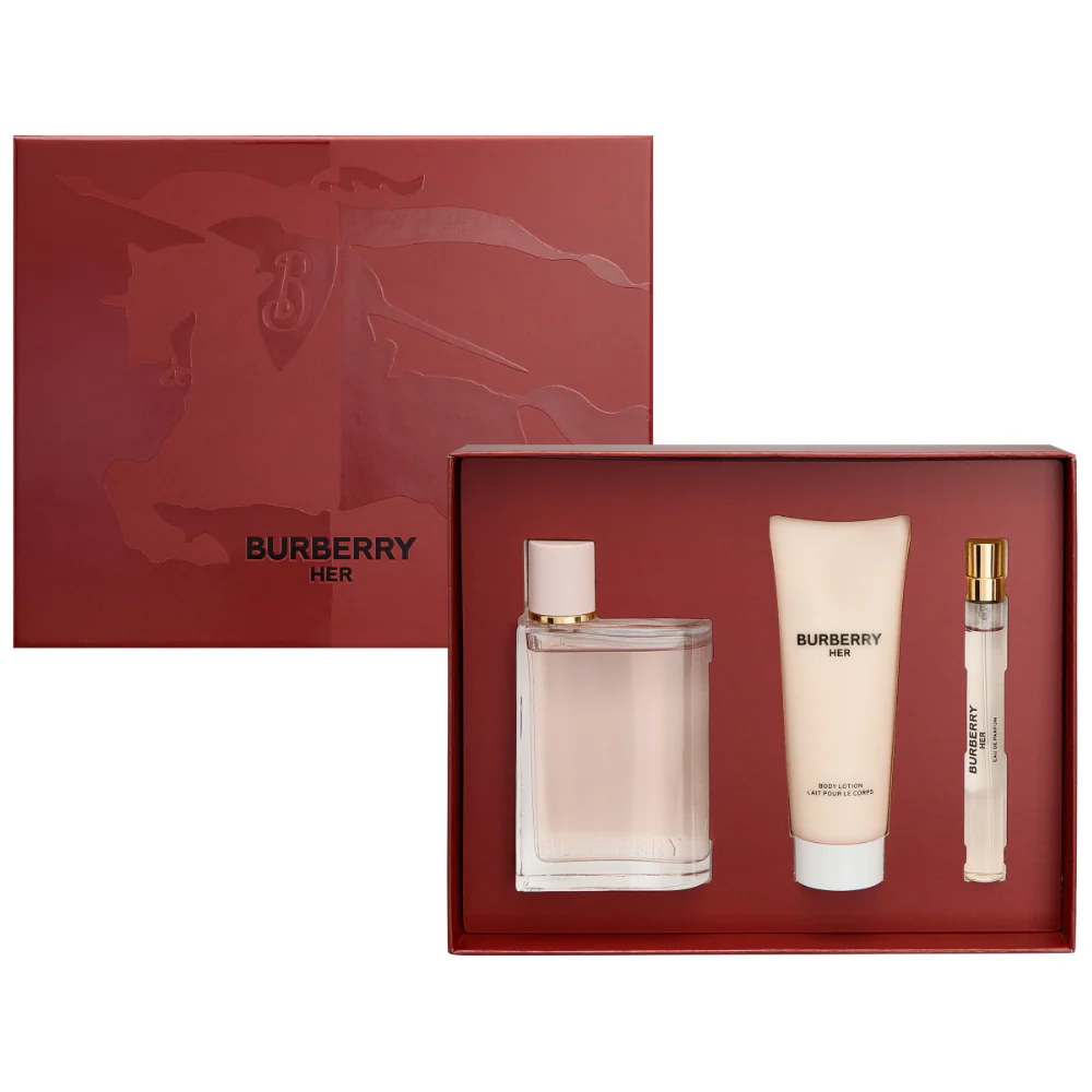 Burberry Her Eau De Parfum Gift Set 100ml - Image 5