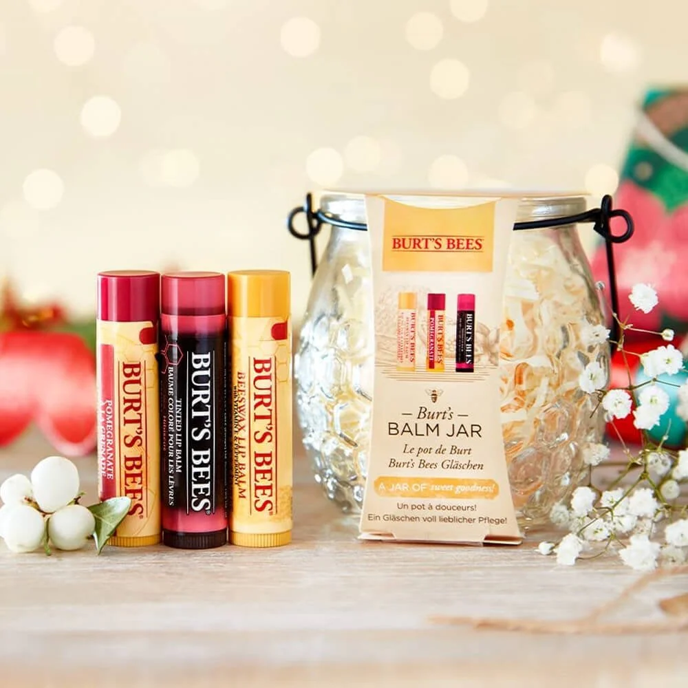 Burt's Bees Balms Jar Gift Set - Image 4