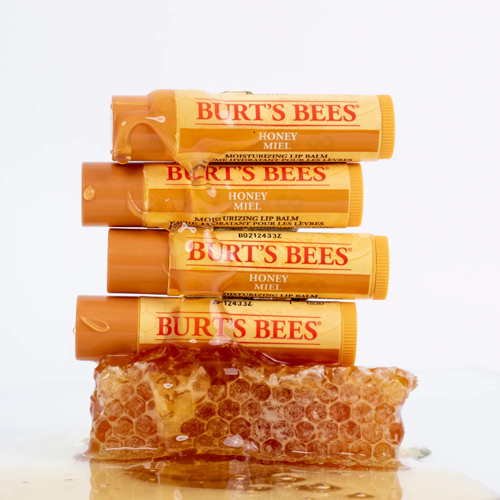 Burt's Bees Beeswax & Honey Lip Balm Set 4 x 4.25g - Image 6