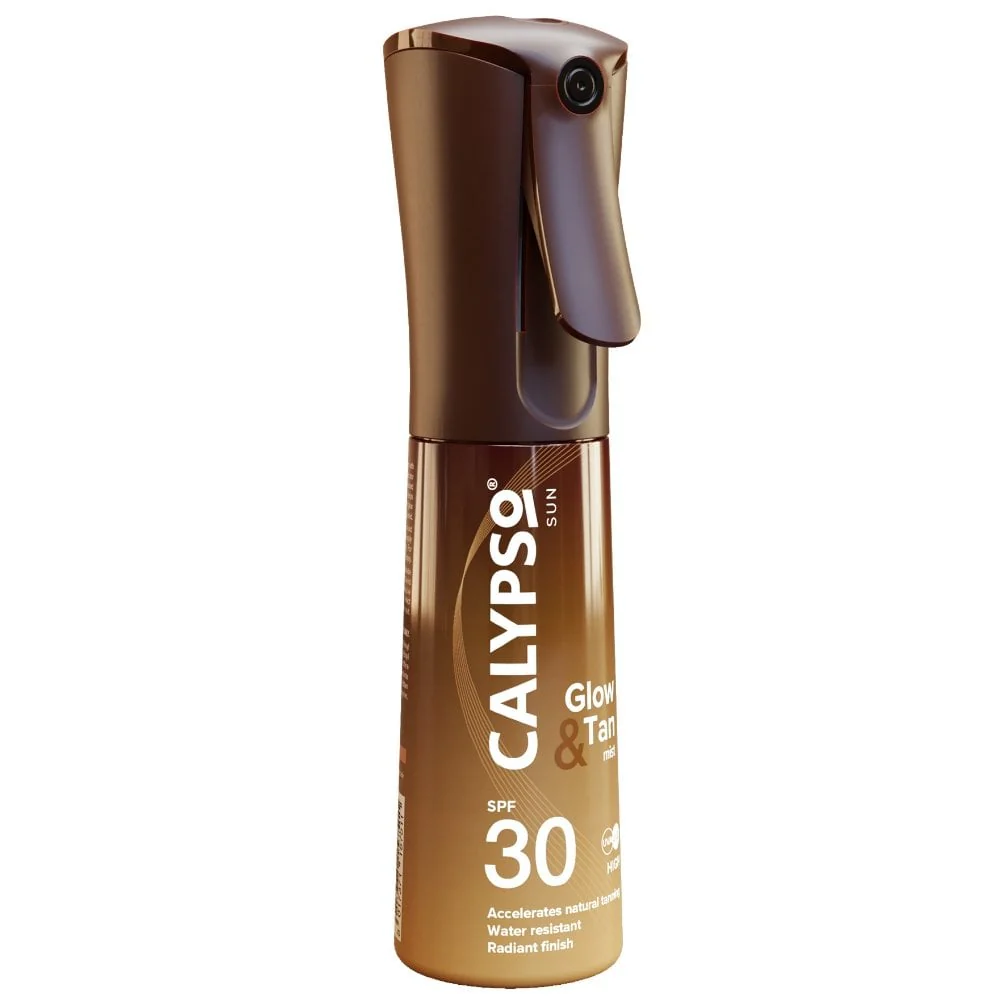 Calypso Glow & Tan Mist Radiant Finish Sunscreen SPF30 100ml - Image 3