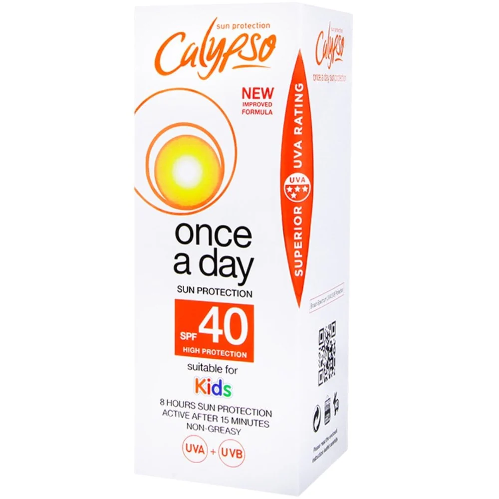 Calypso Once A Day Sun Protection Cream SPF40 150ml - Image 4