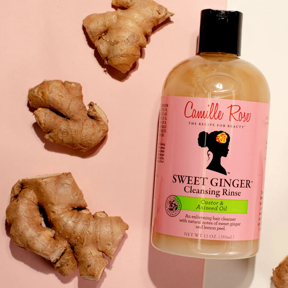 Camille Rose Sweet Ginger Cleansing Rinse 355ml - Image 3