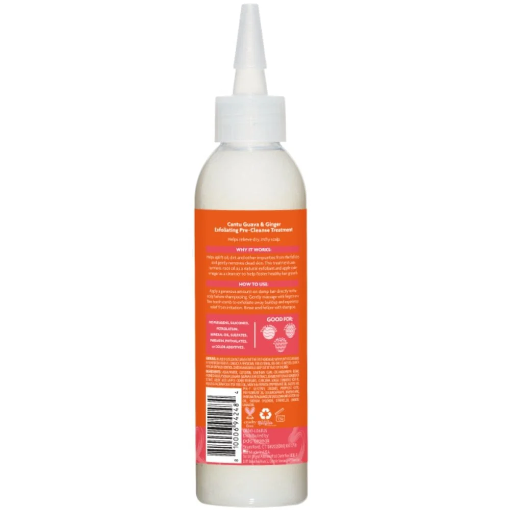 Cantu Guava Exfoliating Pre-Cleanse Treatment 180ml - Image 2