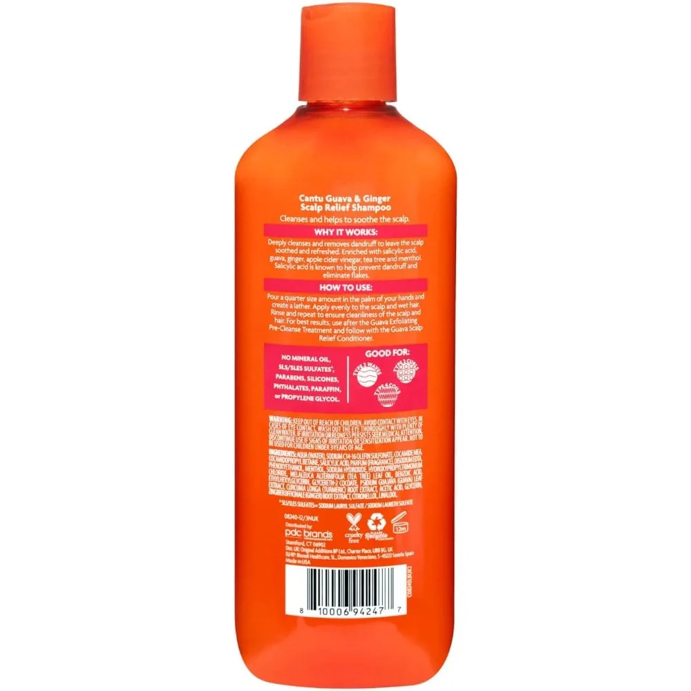 Cantu Guava Scalp Relief Shampoo 400ml - Image 2