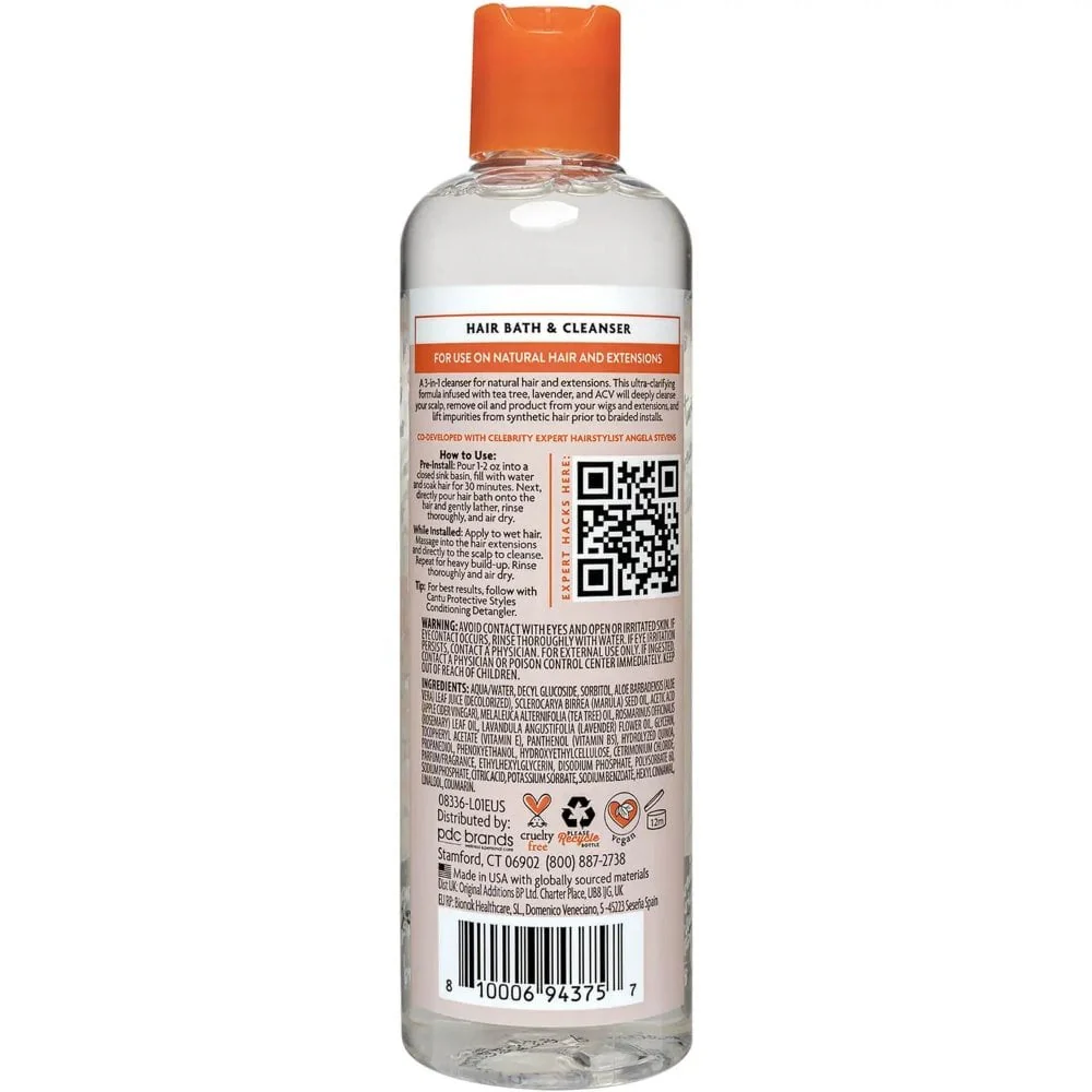 Cantu Protect Hair Bath & Cleanser 296ml - Image 2