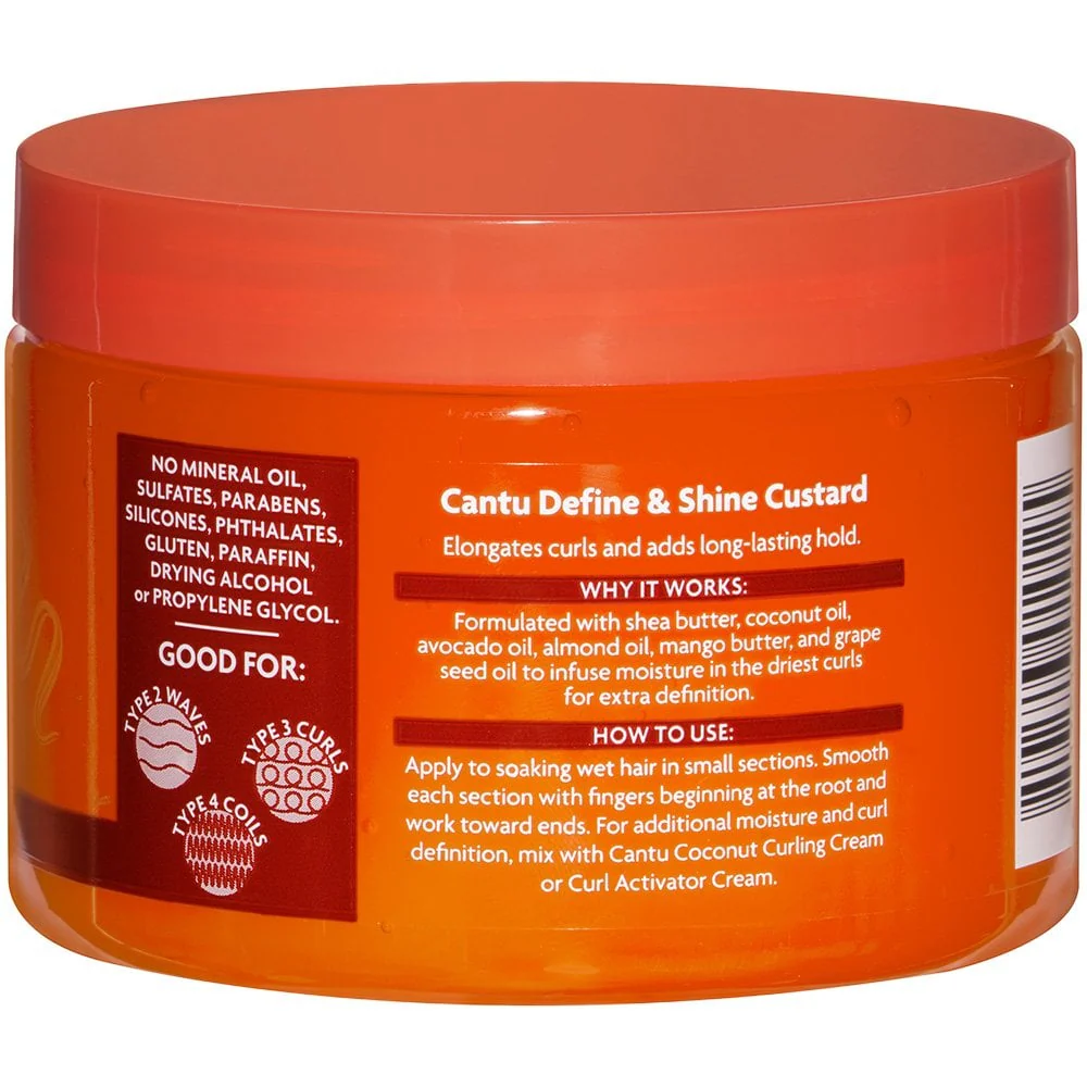 Cantu Shea Butter For Natural Hair Custard 340g - Image 2