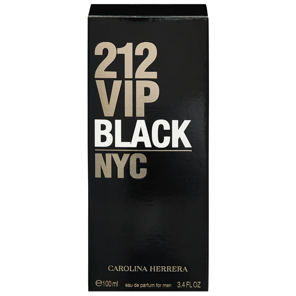 Carolina Herrera 212 VIP Black for Him Eau De Parfum 100ml - Image 3