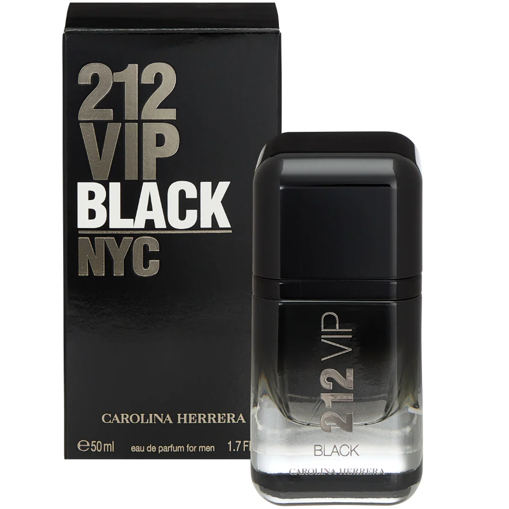 Carolina Herrera 212 VIP Black for Him Eau De Parfum 50ml - Image 2