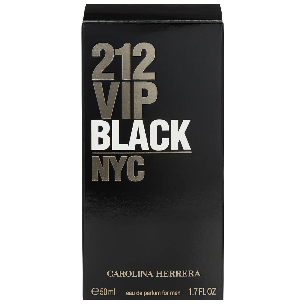 Carolina Herrera 212 VIP Black for Him Eau De Parfum 50ml - Image 3