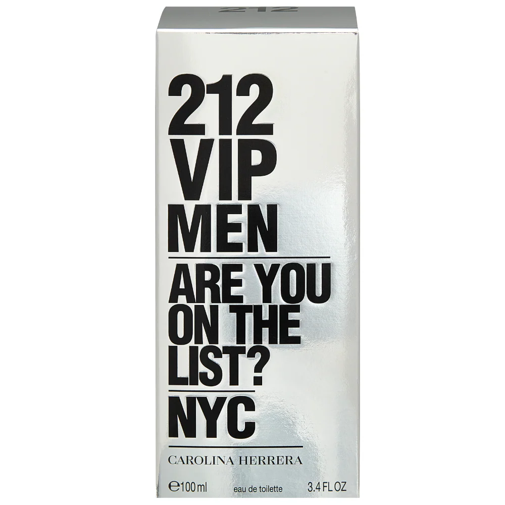 Carolina Herrera 212 VIP Men Eau De Toilette 100ml - Image 3