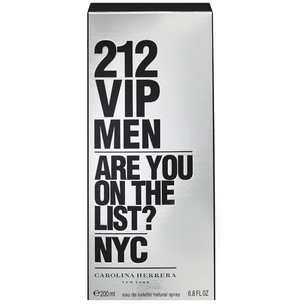 Carolina Herrera 212 VIP Men Eau De Toilette 200ml - Image 3
