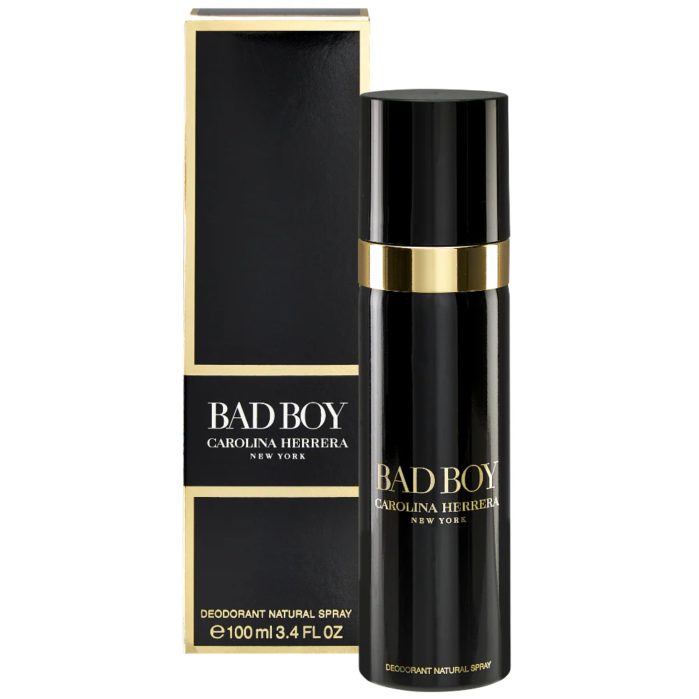 Carolina Herrera Bad Boy Deodorant Spray 100ml - Image 2