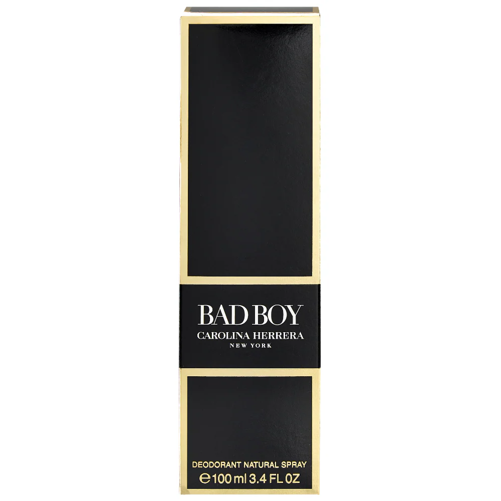 Carolina Herrera Bad Boy Deodorant Spray 100ml - Image 3