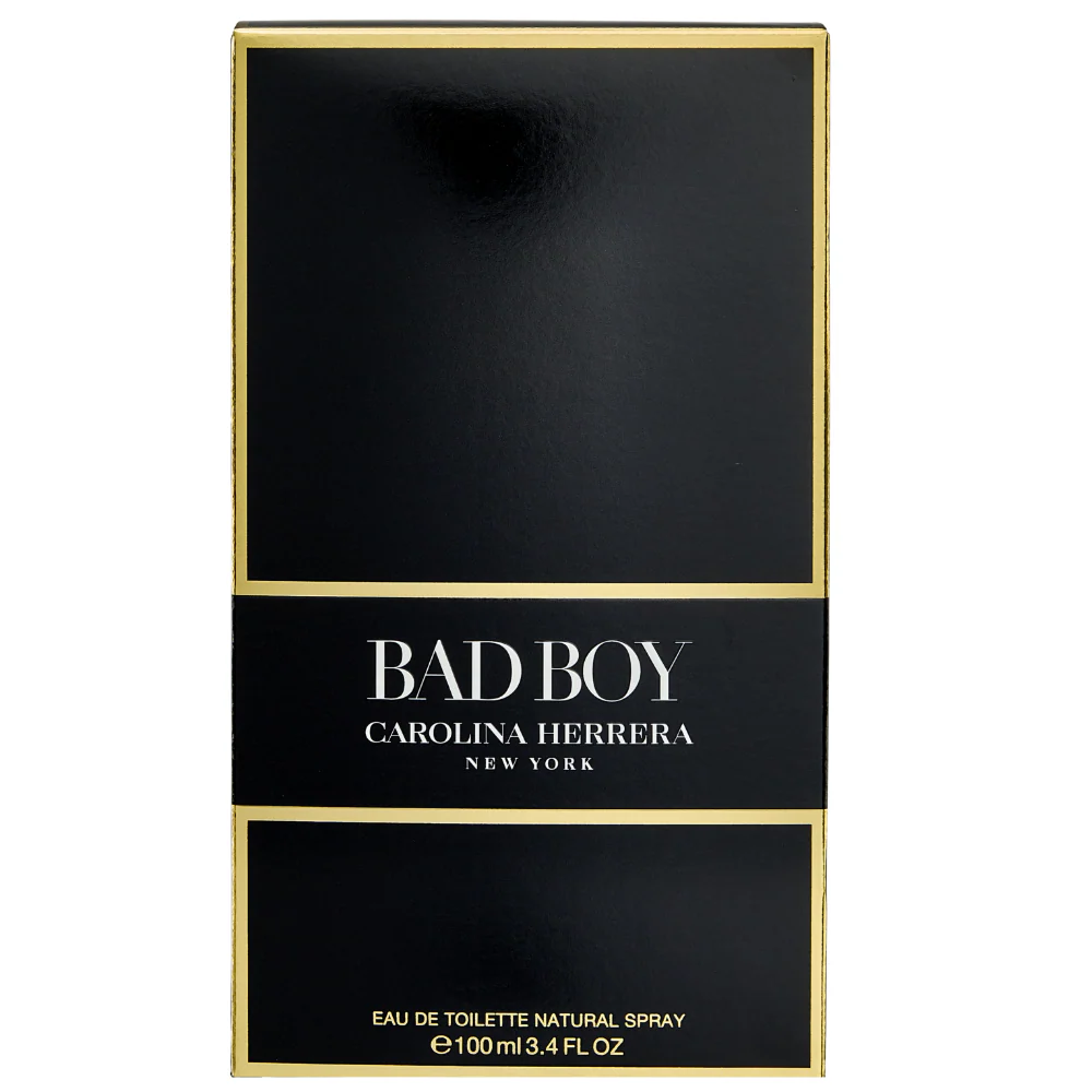 Carolina Herrera Bad Boy Eau De Toilette 100ml - Image 3
