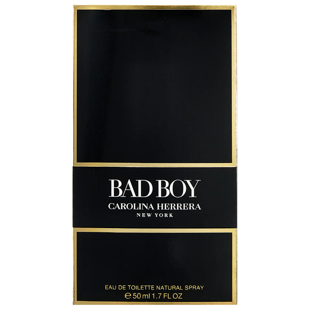 Carolina Herrera Bad Boy Eau De Toilette 50ml - Image 3