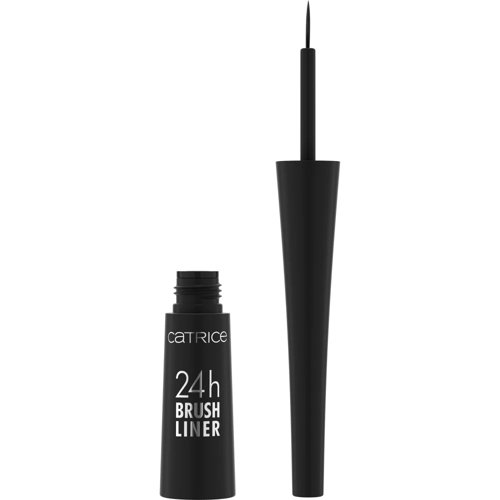 Catrice Cosmetics 24h Brush Liner 010 Ultra Black 3ml - Image 2