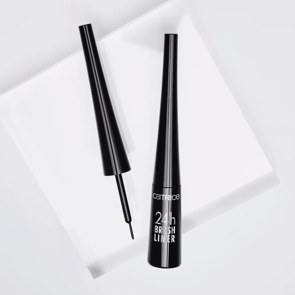 Catrice Cosmetics 24h Brush Liner 010 Ultra Black 3ml - Image 3