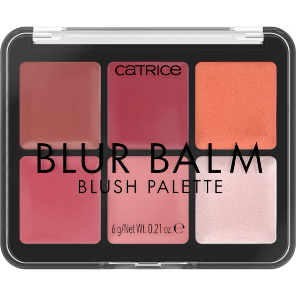 Catrice Cosmetics Blur Balm Blush Blindness 6 Colour Blush Palette - Image 2