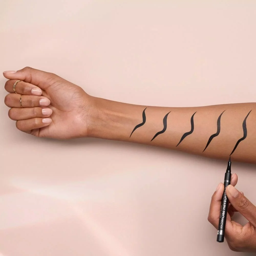 Catrice Cosmetics Calligraph Pro Precise 20H Matte Liner 010 Intense Black - Image 7