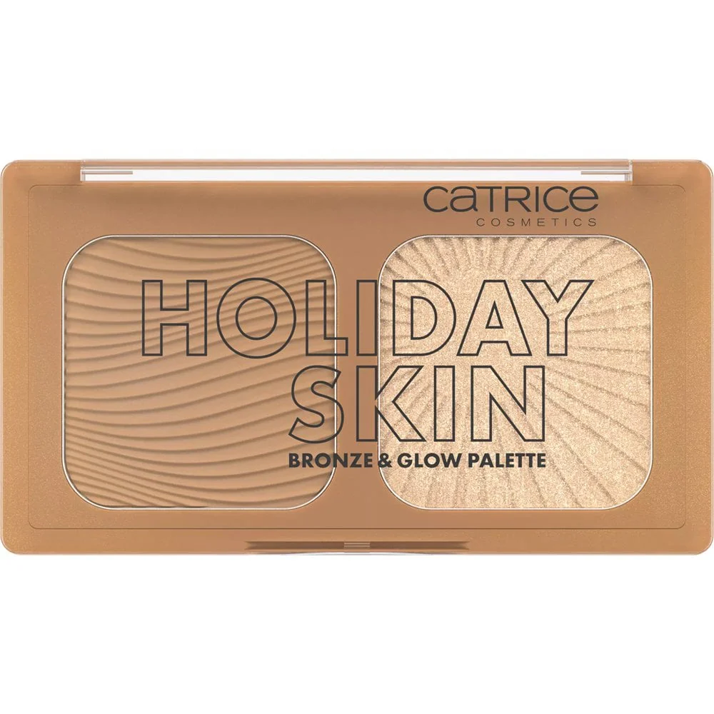 Catrice Cosmetics Holiday Skin Bronze & Glow 2 Colour Bronzer Palette - Image 3