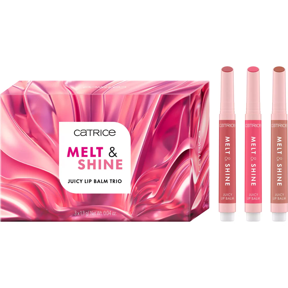 Catrice Cosmetics Melt & Shine Dripping In Shine Juicy Lip Balm Trio 3 x 13g - Image 2